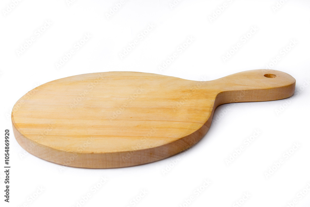 wood-based food cutting board to put food images on a white background wood-based food cutting board to put food images on a white background