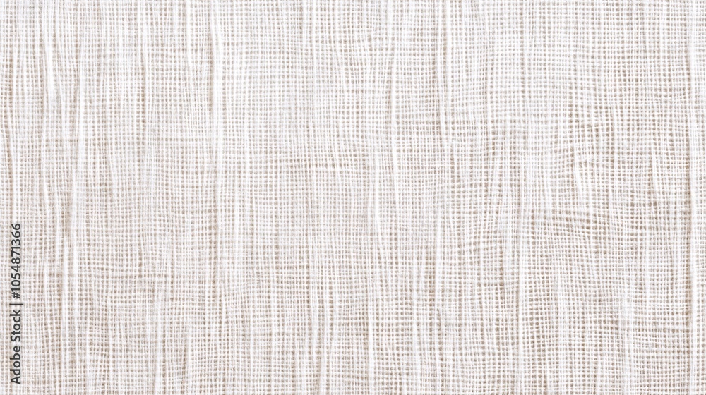 Fototapeta premium Textured Burlap Wall with Coarse Tactile Appeal