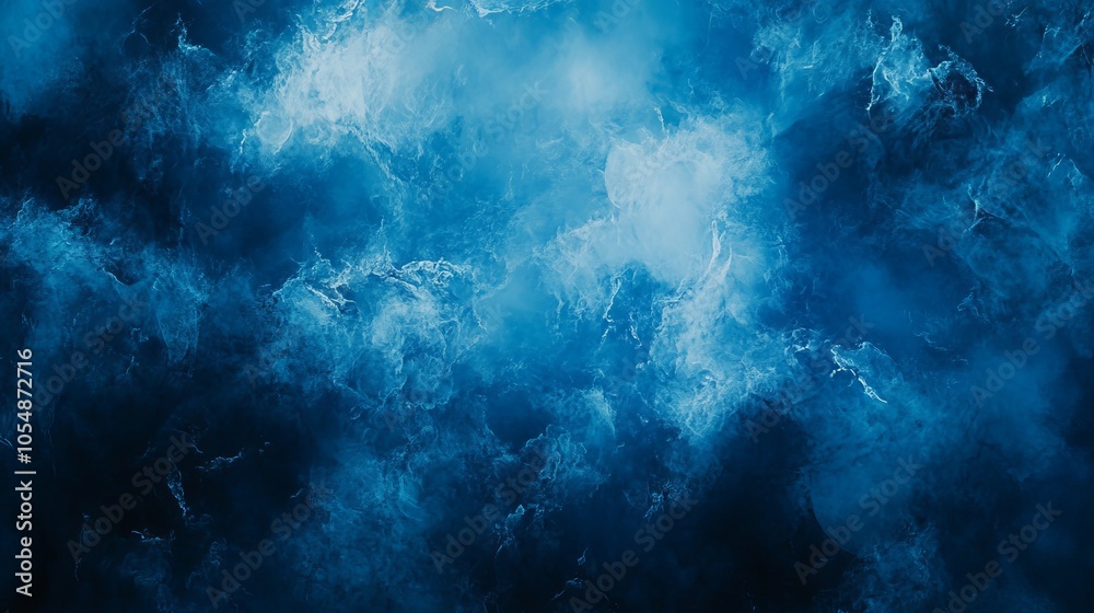 Fototapeta premium Vibrant abstract blue background with smooth gradients and dynamic textures for digital designs, creative projects, web graphics, and visual media