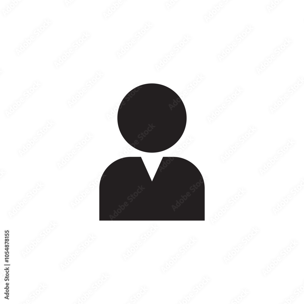 profile icon user people outline person vector symbol profile icon user people outline person vector symbol