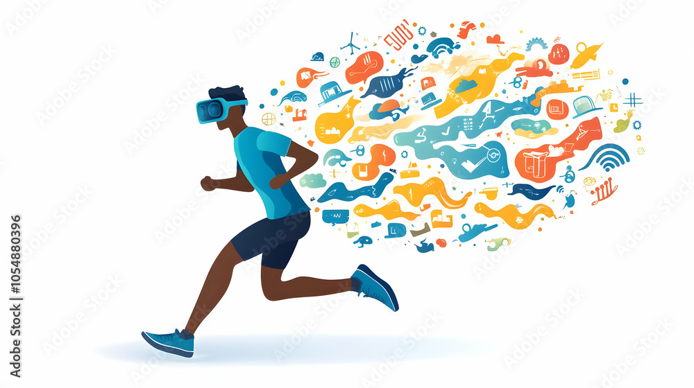 3D Jogger Augmented Reality Glasses Berlin Wall Murals Cultural Environment Intersection Exercise Technology Germany Iconic Concept Candid Shot Fitness Wearable Tech Innovation 3D Jogger Augmented Reality Glasses Berlin Wall Murals Cultural Environment Intersection Exercise Technology Germany Iconic Concept Candid Shot Fitness Wearable Tech Innovation