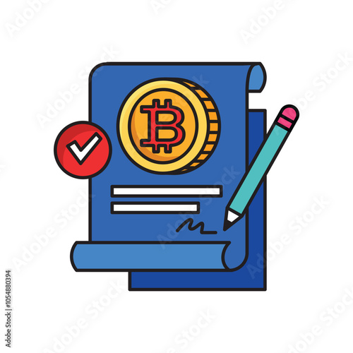 Bitcoin assignment Icon