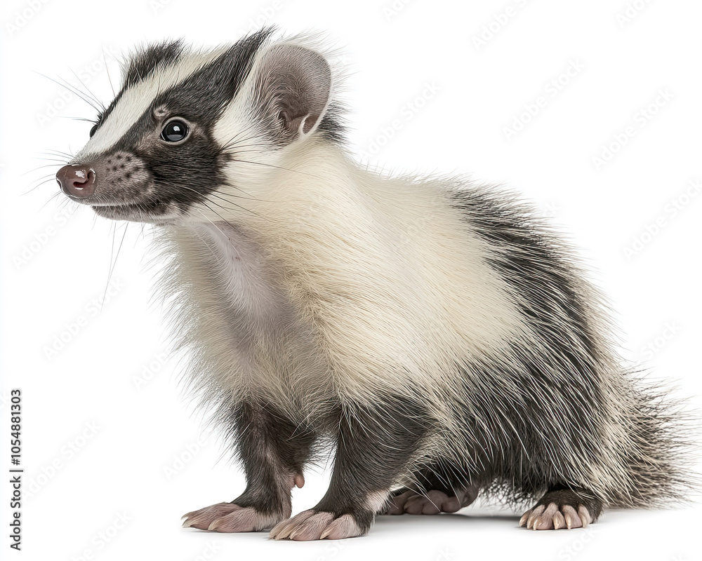full body profile image of Skunk, clean white background --no background --ar 5:4 --personalize hw78sxm --v 6.1 Job ID: f29b485f-2cd9-4f1e-8b91-72e461fd55c9 full body profile image of Skunk, clean white background --no background --ar 5:4 --personalize hw78sxm --v 6.1 Job ID: f29b485f-2cd9-4f1e-8b91-72e461fd55c9