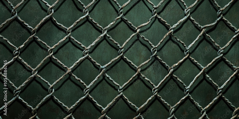 Chain Link Fence Close Up Chain Link Fence Close Up