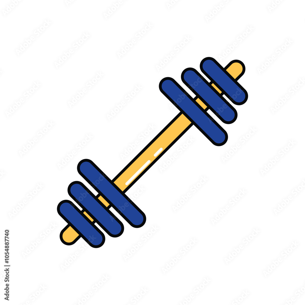 Obraz premium Barbell Icon