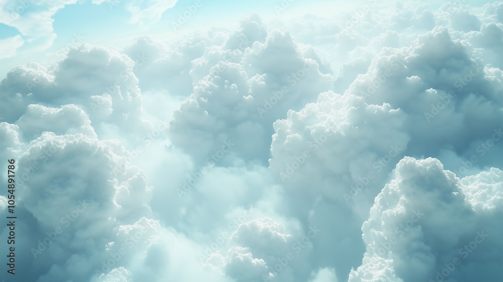 青空と積乱雲 青空と積乱雲