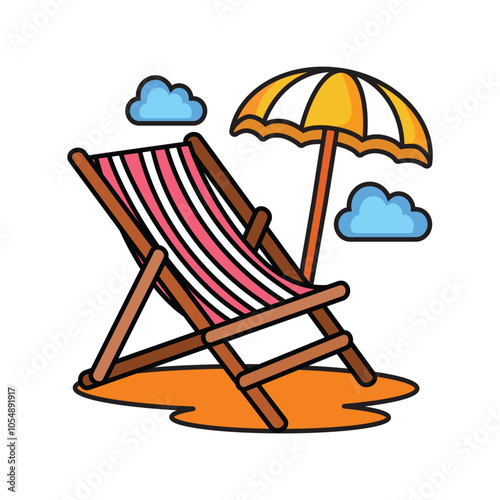 Beach Chair Icon