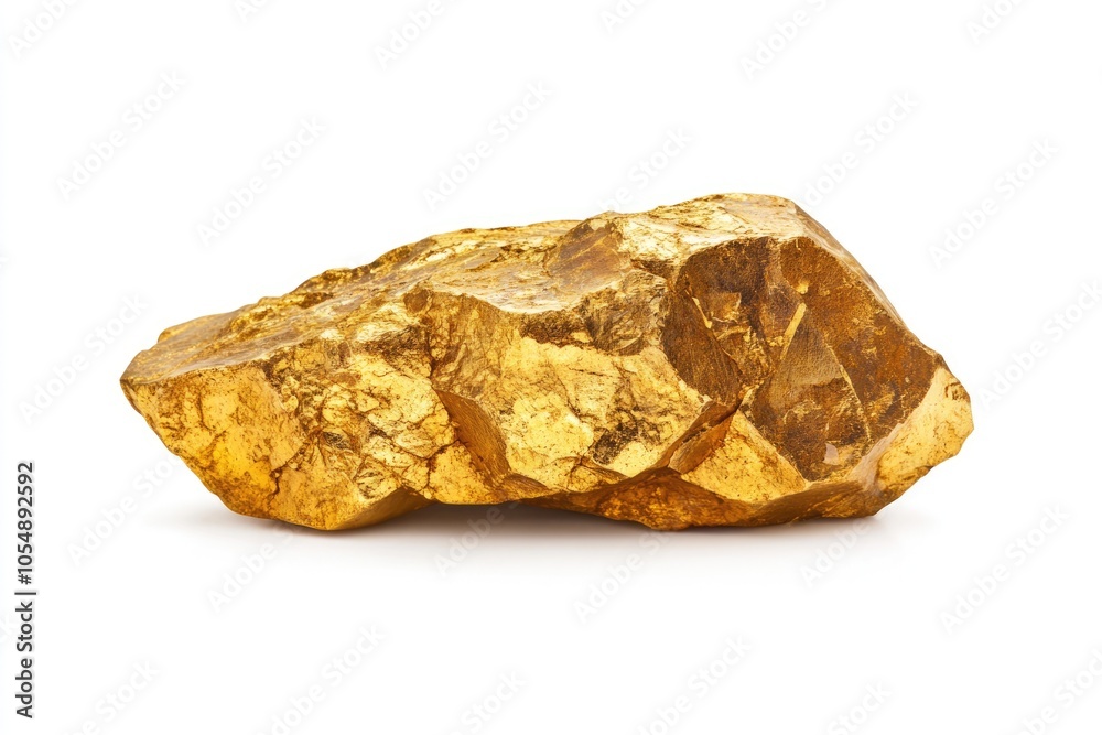 Gold nugget isolated on white background. Gold nugget isolated on white background. Gold nugget isolated on white background. Gold nugget isolated on white background.