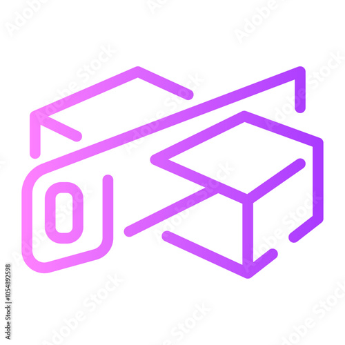 magic trick Line Gradient Icon