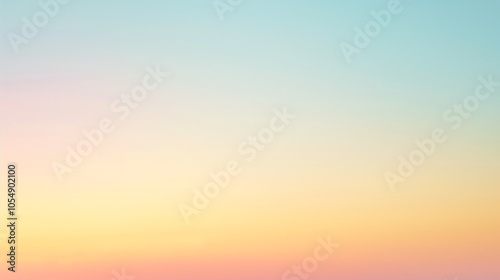 abstract background with orange sky