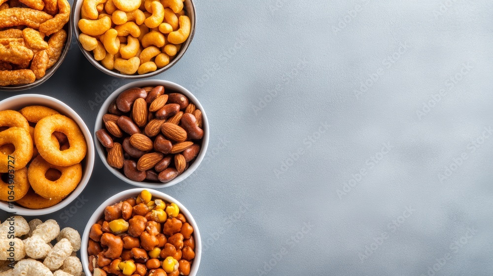 Wholesome assortment of nuts presented in rustic wooden bowls, a delightful and nutritious snack for healthy living. Wholesome assortment of nuts presented in rustic wooden bowls, a delightful and nutritious snack for healthy living.