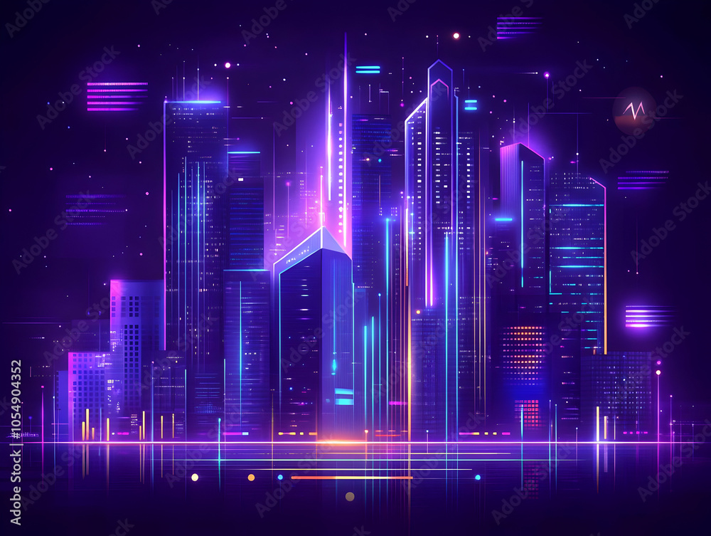 Flat Futuristic Border Frame with Floating VR Elements, Growth Icons, Digital Expertise Highlight, Skill Building, Simple Flat Vector Illustration, Smart Business Tone, Virtual Reality Concept Flat Futuristic Border Frame with Floating VR Elements, Growth Icons, Digital Expertise Highlight, Skill Building, Simple Flat Vector Illustration, Smart Business Tone, Virtual Reality Concept