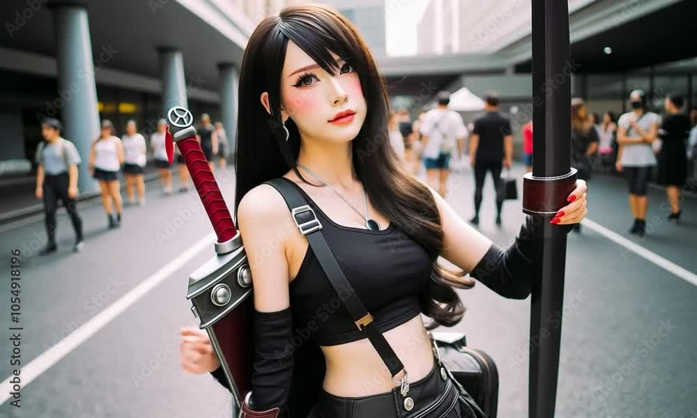 cosplay girl