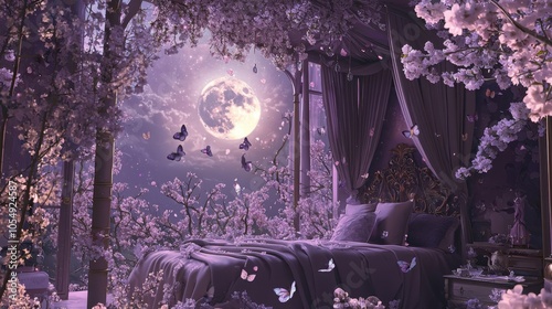 Enchanted Canopy Bedroom with Fairytale Ambiance