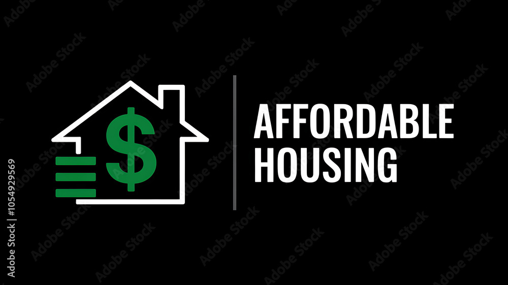 Fototapeta premium Affordable Housing