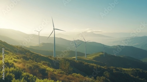 Green energy investment, highlighting renewable energy projects as a key financial opportunity.