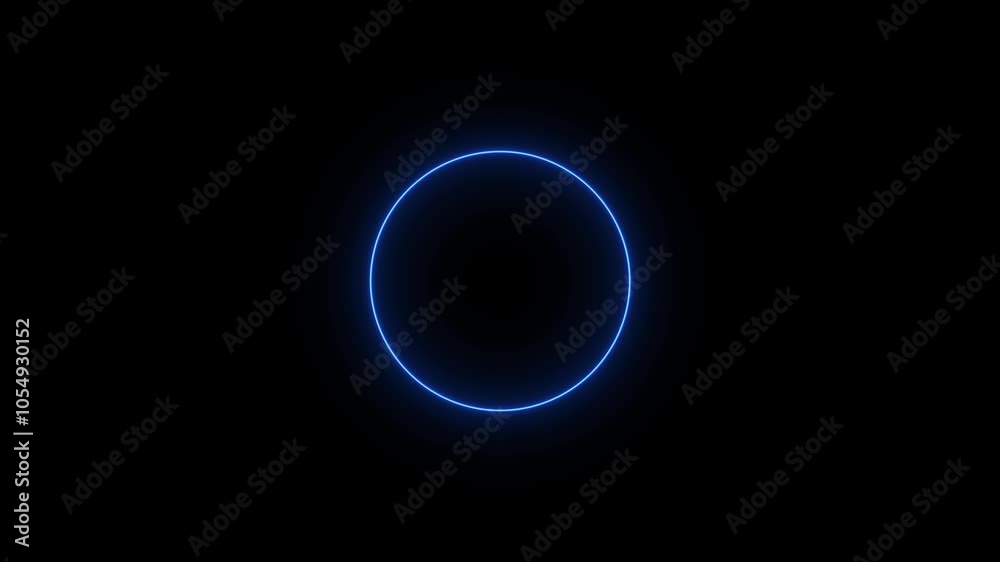 Glowing neon radio waves signal icon animation. Sound frequency icon signal background animation 4k video. Glowing neon radio waves signal icon animation. Sound frequency icon signal background animation 4k video.