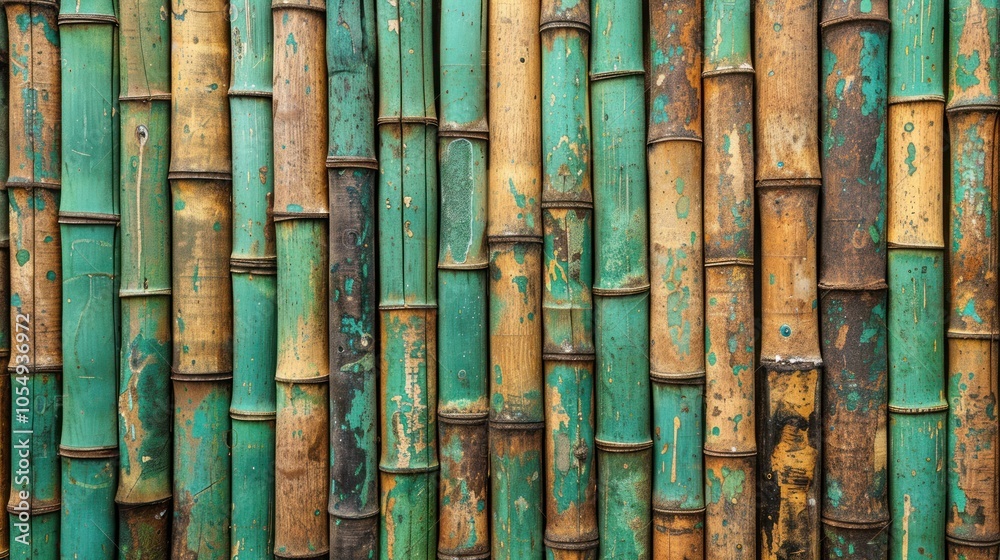 A vibrant background of bamboo with varying shades of green, showcasing the beauty of natural patterns and adding an organic touch to eco-friendly presentations A vibrant background of bamboo with varying shades of green, showcasing the beauty of natural patterns and adding an organic touch to eco-friendly presentations