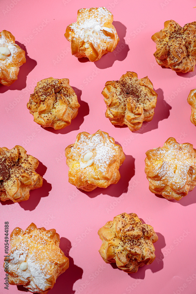 Delicious and fresh desserts for tea Delicious and fresh desserts for tea