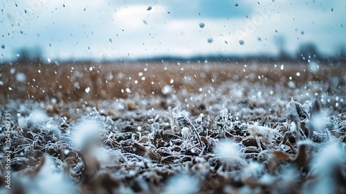 Intense Hailstorm with Ice Pellets