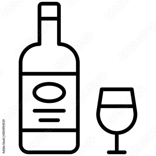 Wein Flasche Winzer