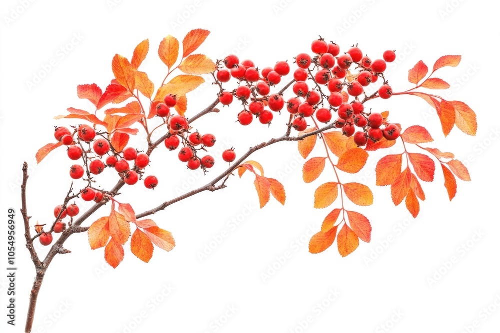 branch of mountain ash