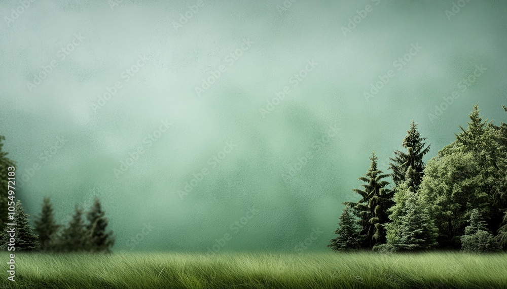 Fototapeta premium Vibrant Green Background Fresh and Natural Backdrops for Your Designs
