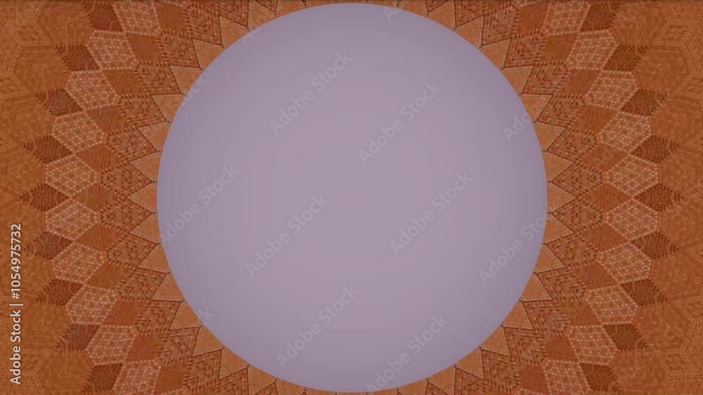 Template intro clip for movie cast screen, news screen, cartoon, presentation, digital invitation, movie interval, and advertising background. Dynamic surround transition with blank screen in center
