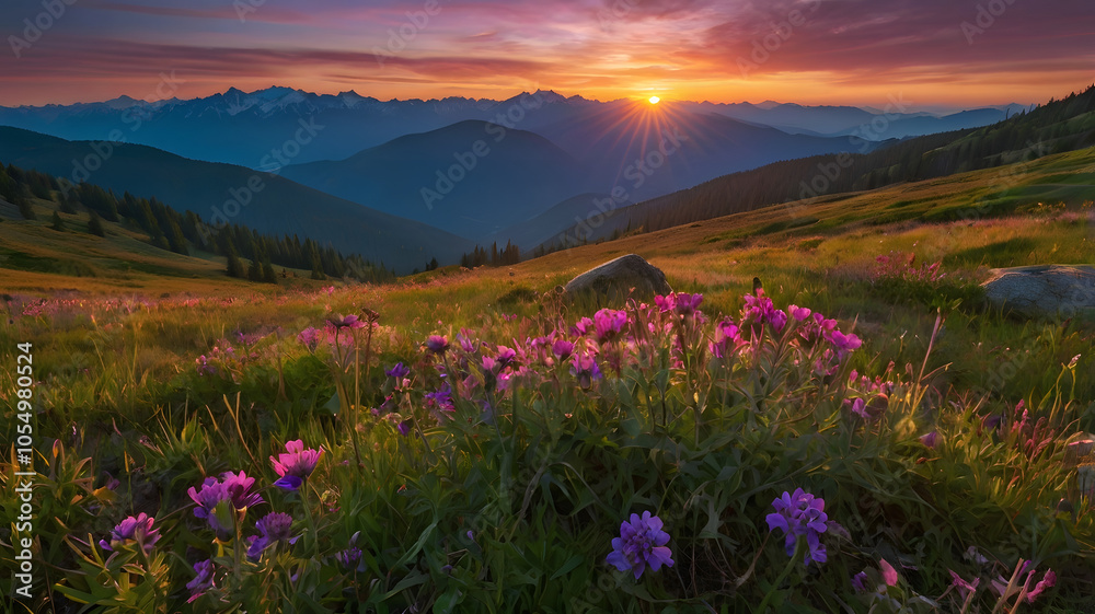 Fototapeta premium photo landscape, photo landscape view