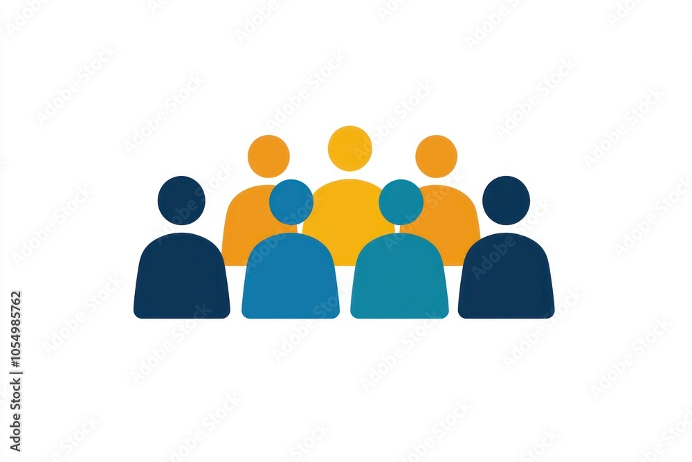 Sleek icon design for employee training, suitable for professional development settings. Sleek icon design for employee training, suitable for professional development settings.