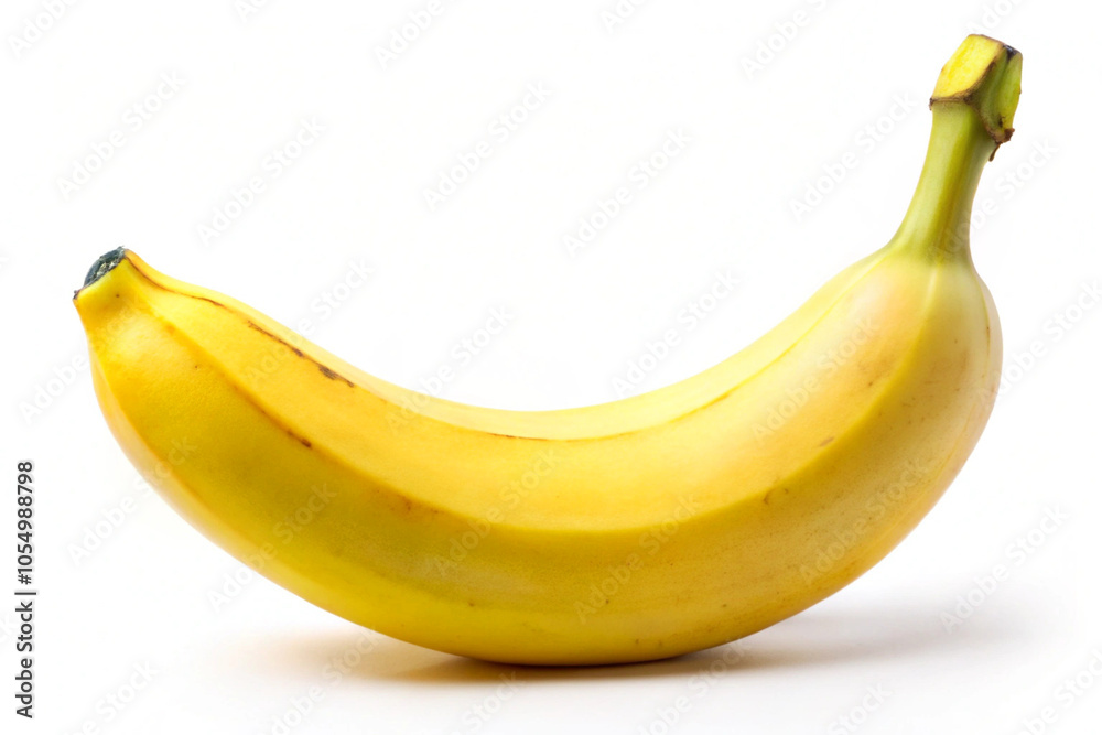 Banana tropical fruit, isolated on white background Banana tropical fruit, isolated on white background