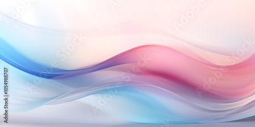 Colorful abstract background with flowing waves