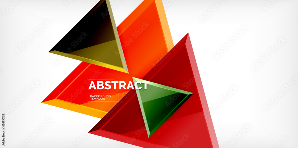 Triangle glass shapes geometric abstract background. Vector Illustration For Wallpaper, Banner, Background, Card, Book Illustration, landing page Triangle glass shapes geometric abstract background. Vector Illustration For Wallpaper, Banner, Background, Card, Book Illustration, landing page
