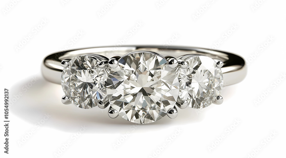 Timeless Beauty Redux: A Ring with a Three-Stone Setting for Classic Appeal Timeless Beauty Redux: A Ring with a Three-Stone Setting for Classic Appeal