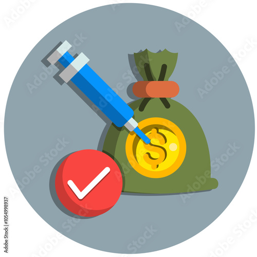 Fiscal Stimulus Icon
