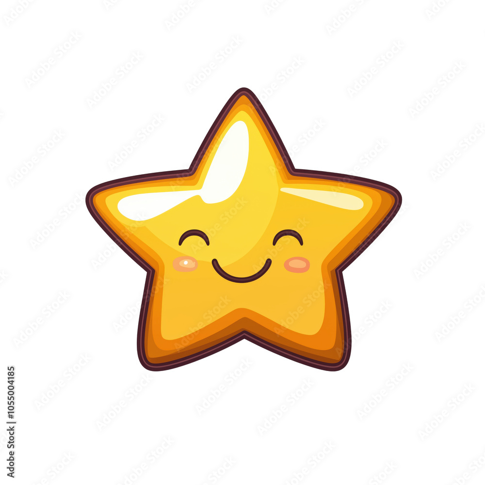 Smiling star character, bright yellow, cartoon style, cheerful expression, isolated on transparent background, png Smiling star character, bright yellow, cartoon style, cheerful expression, isolated on transparent background, png