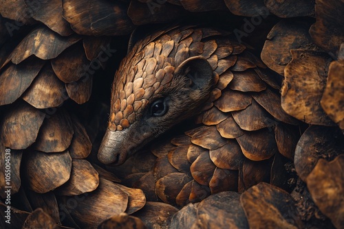 Stunning Pangolin in Natural Habitat