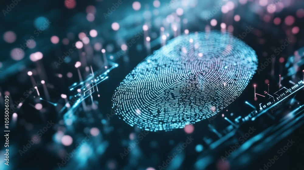Digital Fingerprint Identity Security Technology Digital Fingerprint Identity Security Technology