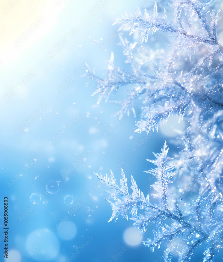 Exquisite Ice Crystal Frost Background: Capturing Winter's Delicate Artistry Exquisite Ice Crystal Frost Background: Capturing Winter's Delicate Artistry