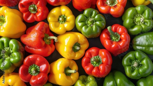 colorful assortment of bell peppers