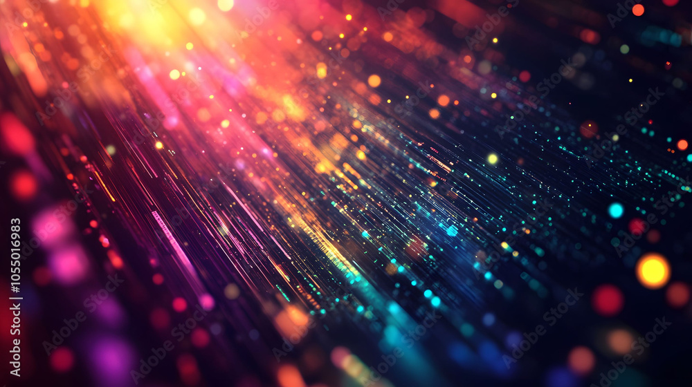 A vibrant abstract background featuring dynamic motion blur, glowing lines, and colorful waves that evoke a sense of energy and futuristic design A vibrant abstract background featuring dynamic motion blur, glowing lines, and colorful waves that evoke a sense of energy and futuristic design
