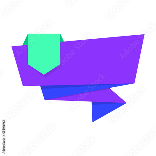 Free Download Colorful abstract sale banner. colorful origami sale banner - GFXLoad