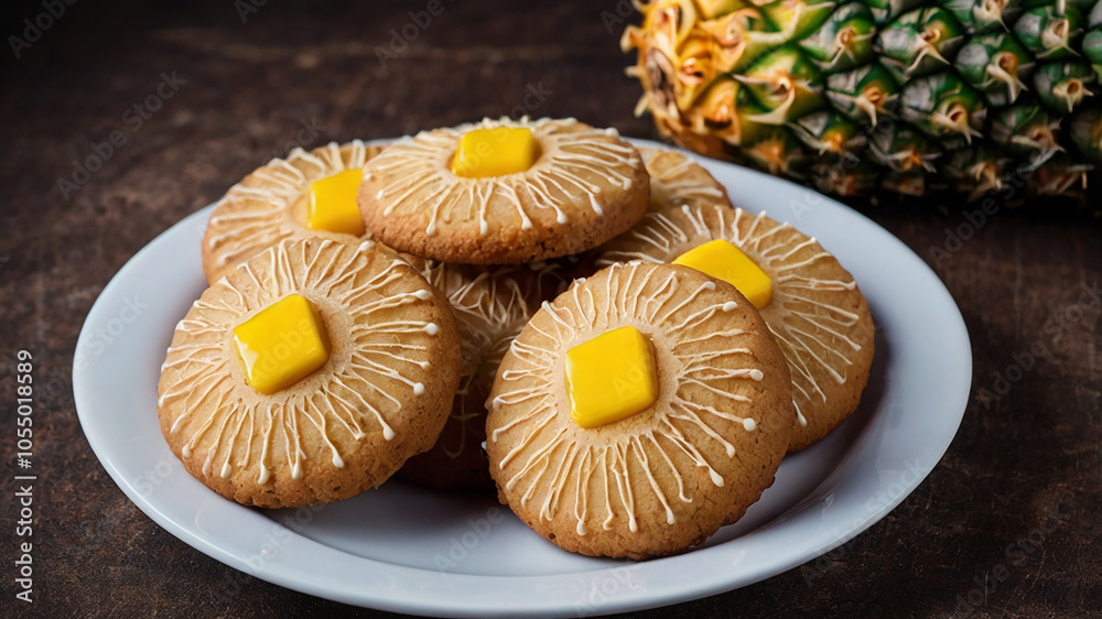 Delicious Nastar Cookiess or Indonesian Pineapple Cookies, Delicious Nastar Cookiess or Indonesian Pineapple Cookies,