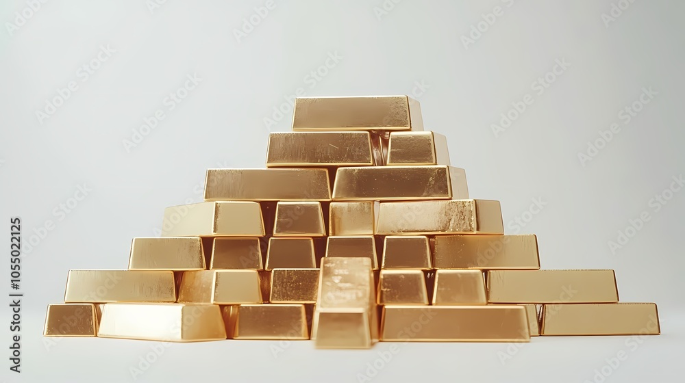 a pile of gold