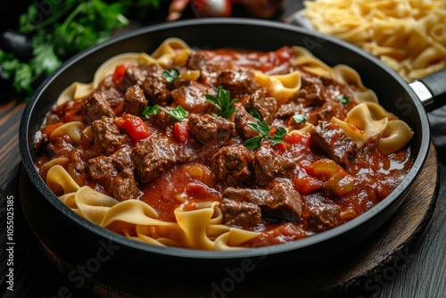 Hearty Beef and Pasta Stew