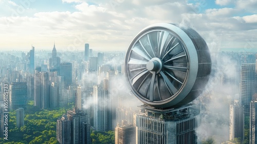 Renewable energy-powered climate control technology for cities #1055025733