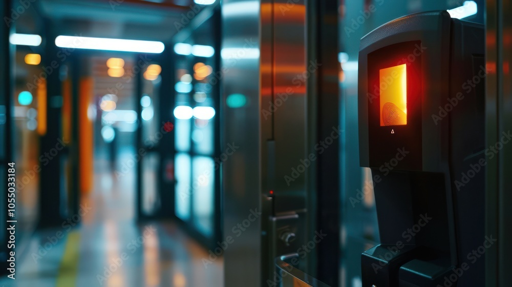 Security Scanner in a Modern Building