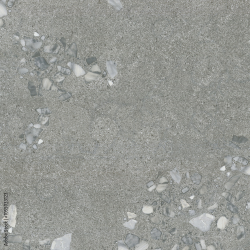 Natural Grey Terrazo Marble Stone