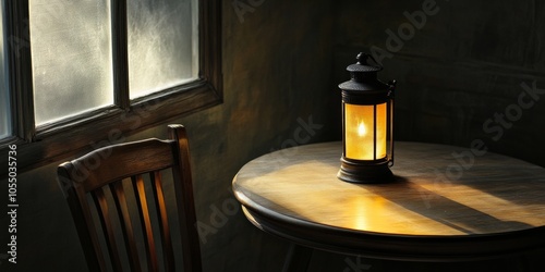 Warm Light in a Dark Room