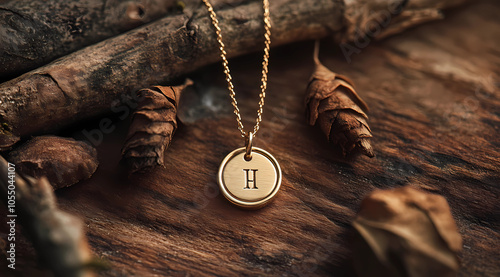 A Pendant with a Box Chain: Discover the Charm of Personalized Initial Jewelry photo